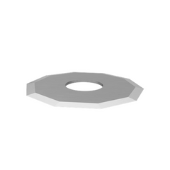 CWT/CWX E50A Decagon Rotary Knife Blade – 10-Sided CNC Cutting Blade