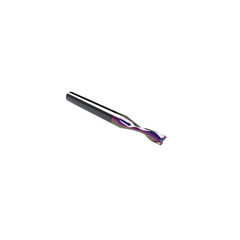 CWT/CWX ER64.5A Rainbow Coated 2-Flute Upcut Router Bit