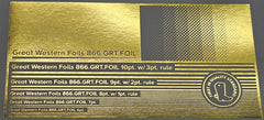 GWF Foil- Bright Gold- 12.5"x500'