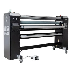Professional pneumatic cold and hot laminator