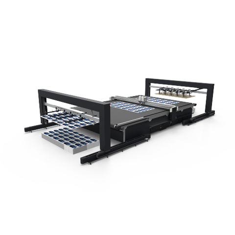Flatbed Cutting Automation Feed n Stack Edition