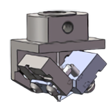 Double Edge V-Cut Tool Holder for E19-10 and E19-11 blades for Eclipse Series Digital Die Cutters