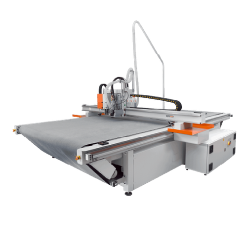 COMAGRAV DIGI CORSA flatbed cutter for signage, packaging, industrial cutting, and digital finishing applications
