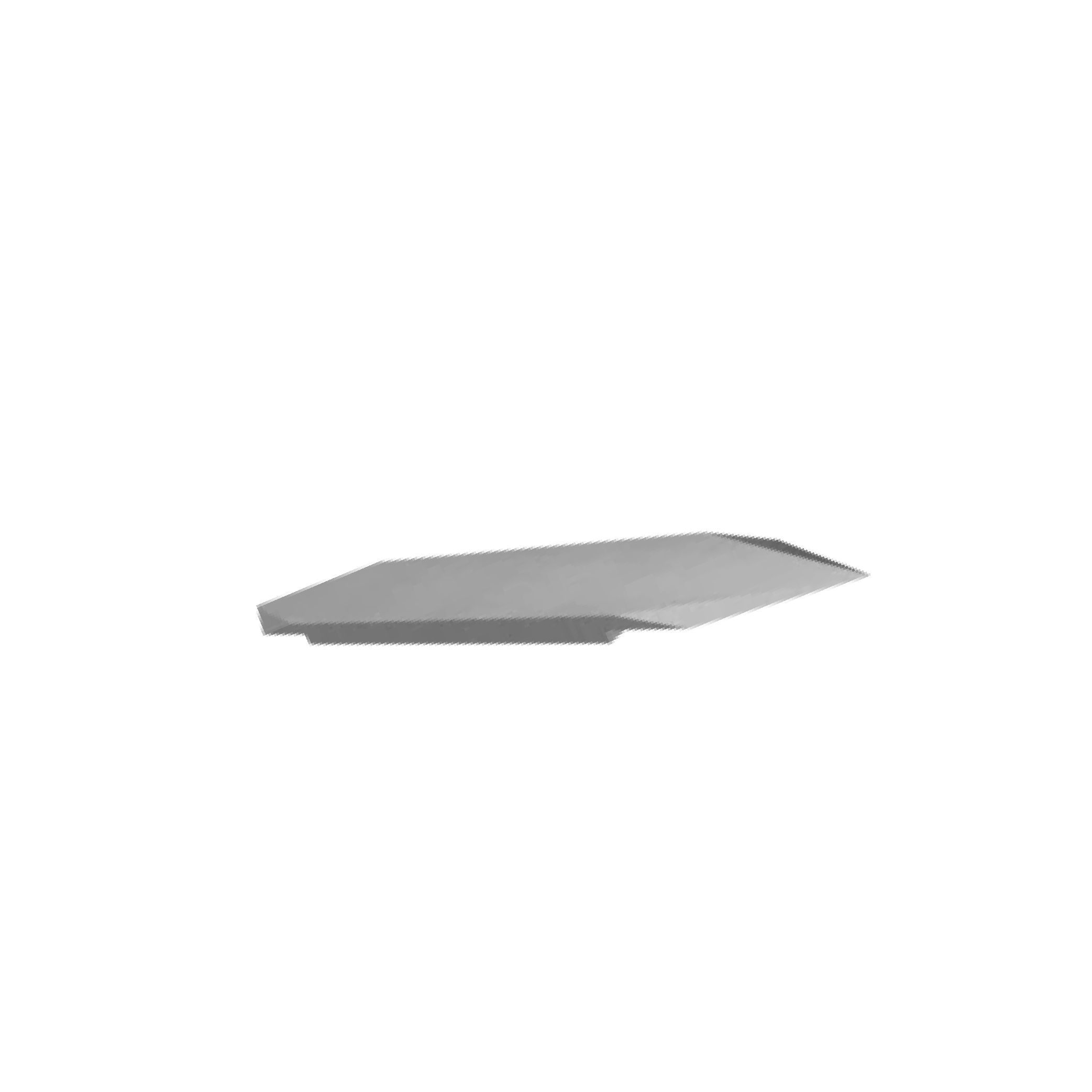 CWT/CWX E13D 60° Asymmetrical Double-Edged Knife Blade
