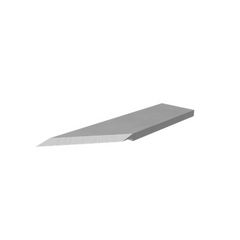CWT/CWX E16B 0.63 mm Asymmetrical Flat Stock Oscillating and Drag Knife Blade