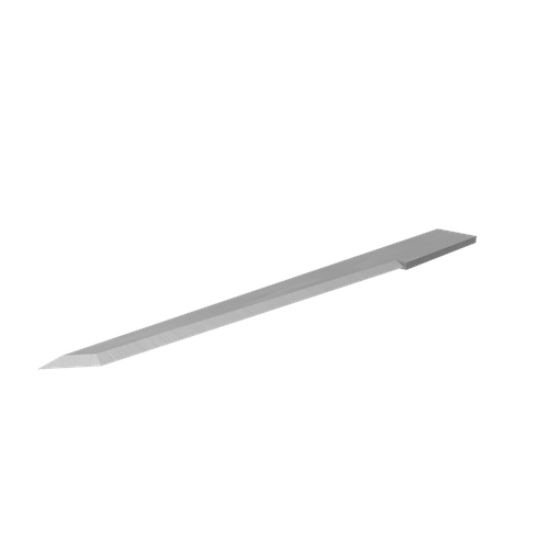 CWT/CWX E29 0.63mm Long Oscillating Flat Stock Blade