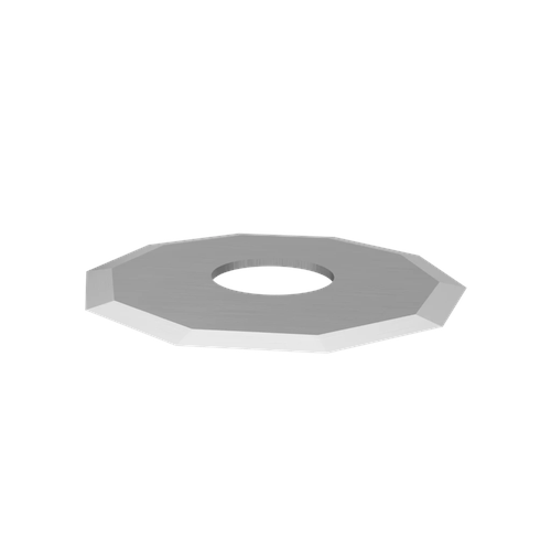 CWT/CWX E50A Decagon Rotary Knife Blade – 10-Sided CNC Cutting Blade