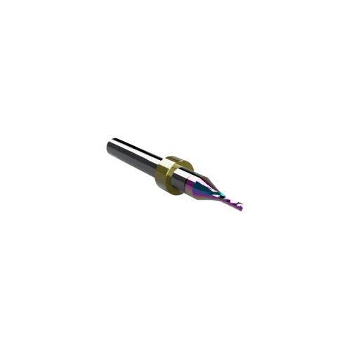 CWT/CWX ER62.1D Rainbow Coated Single O-Flute Upcut Router Bit