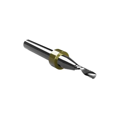 CWT/CWX ER62.2B Single O-Flute Upcut Router Bit with Stop Ring