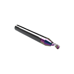 CWT/CWX ER63.2A Rainbow Coated Single O-Flute Upcut Router Bit