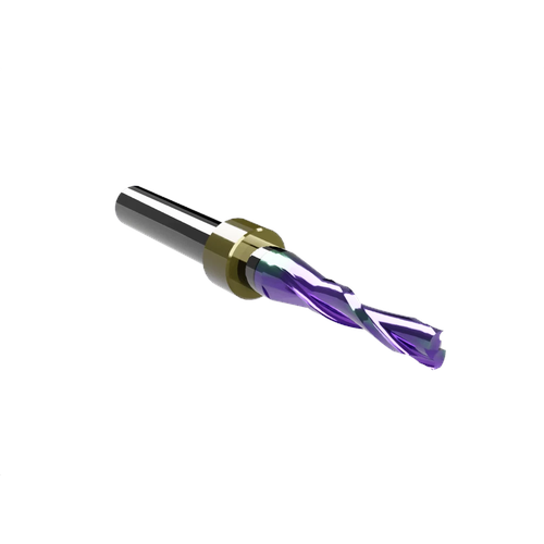 CWT/CWX ER64.6B Compression Router Bit with Stop Ring