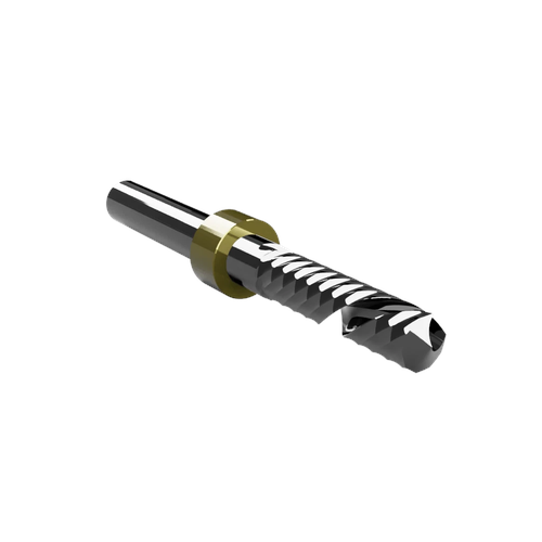 CWT/CWX ER66.2D Single O-Flute Upcut Router Bit with Stop Ring