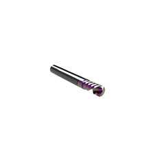 CWT/CWX ER66.6C Rainbow Coated Single O-Flute Upcut Router Bit