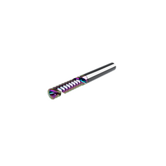 CWT/CWX ER66.7C Rainbow Coated Single O-Flute Downcut Router Bit