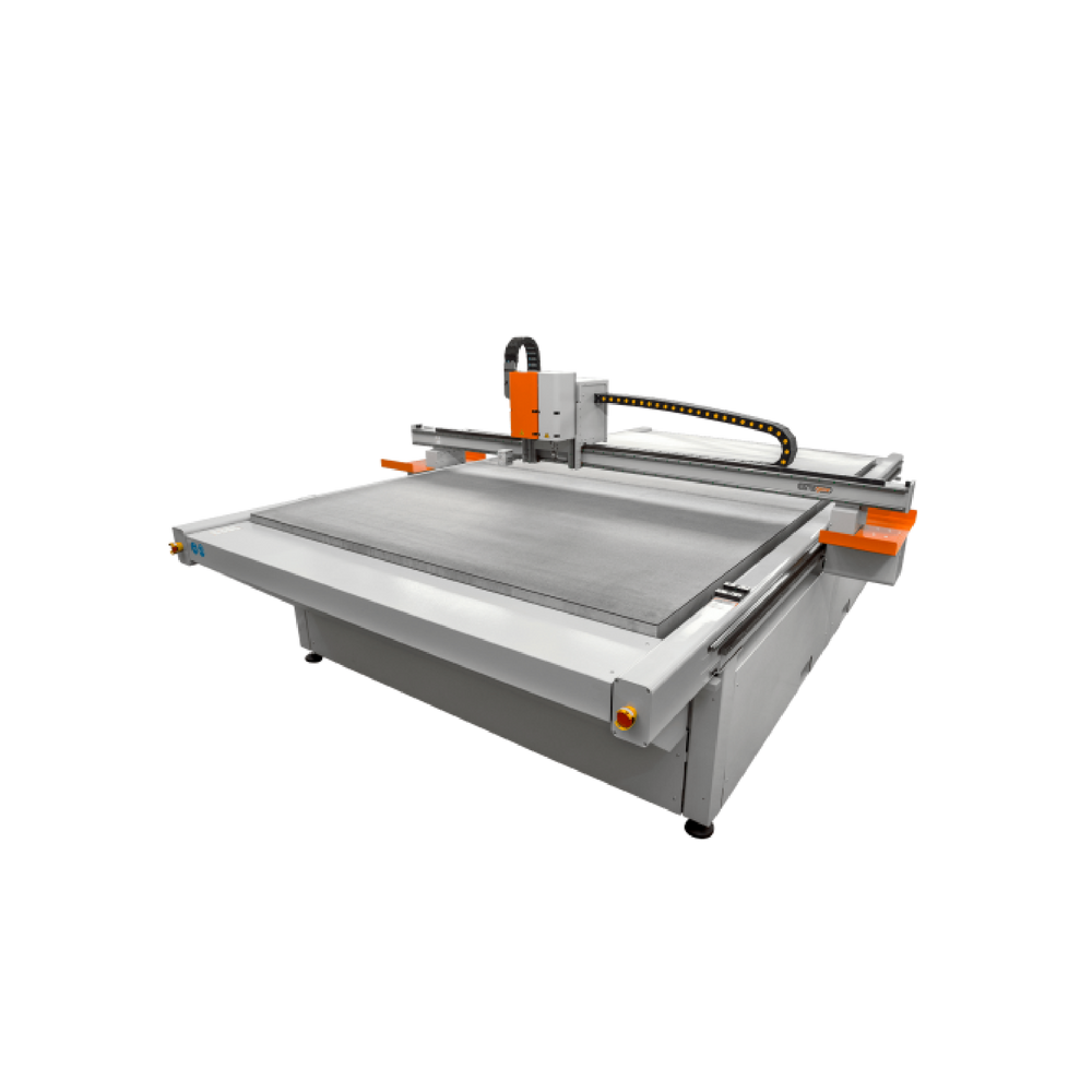 COMAGRAV DIGI flatbed cutter for signage, packaging, industrial cutting, and digital finishing applications