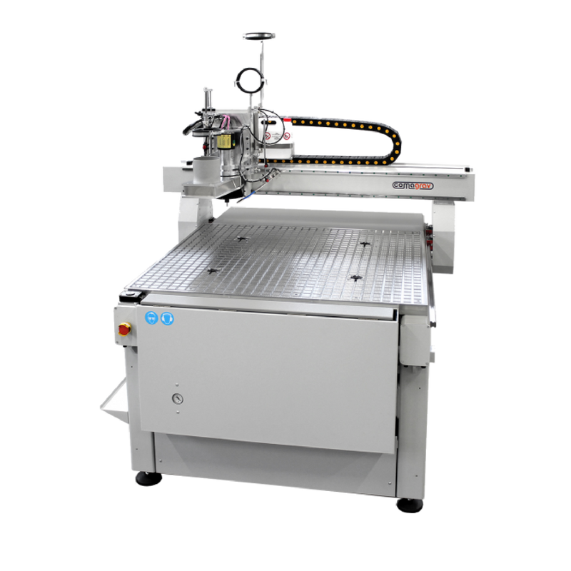 COMAGRAV MISTRAL CNC router for signage, packaging, plastics, and industrial applications