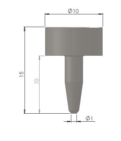 E81 Punch for Apex PPT Punch, Notch and Marking Head