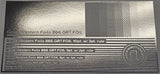 GWF Foil- Gun Metal- 12.5"x500'