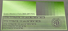GWF Foil- Metallic Apple Green- 12.5"x500'