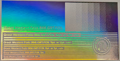 GWF Foil- Holographic Silver- 12.5"x500'