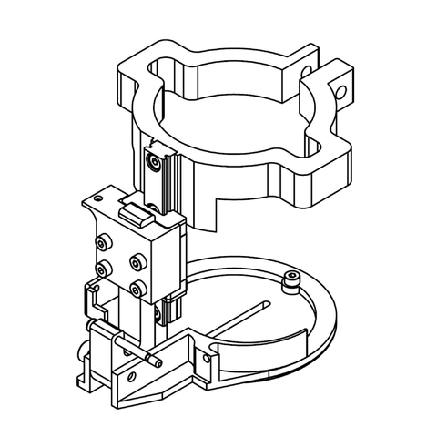 Classic Pressure Foot – Material Stabilization for Oscillating Knife Cutting