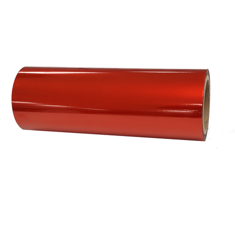 Red Sleeking Foil 12 inch x 500 feet On 3 inch Core