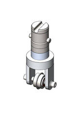 U1 CRW 2PT – Stainless Steel Mini Creaser Wheel for Precision Scoring