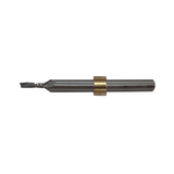 ER63.1C Single Flute Coated Up Apex Bit with Collar - Special Order