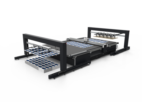 Automated Feed and Stack System