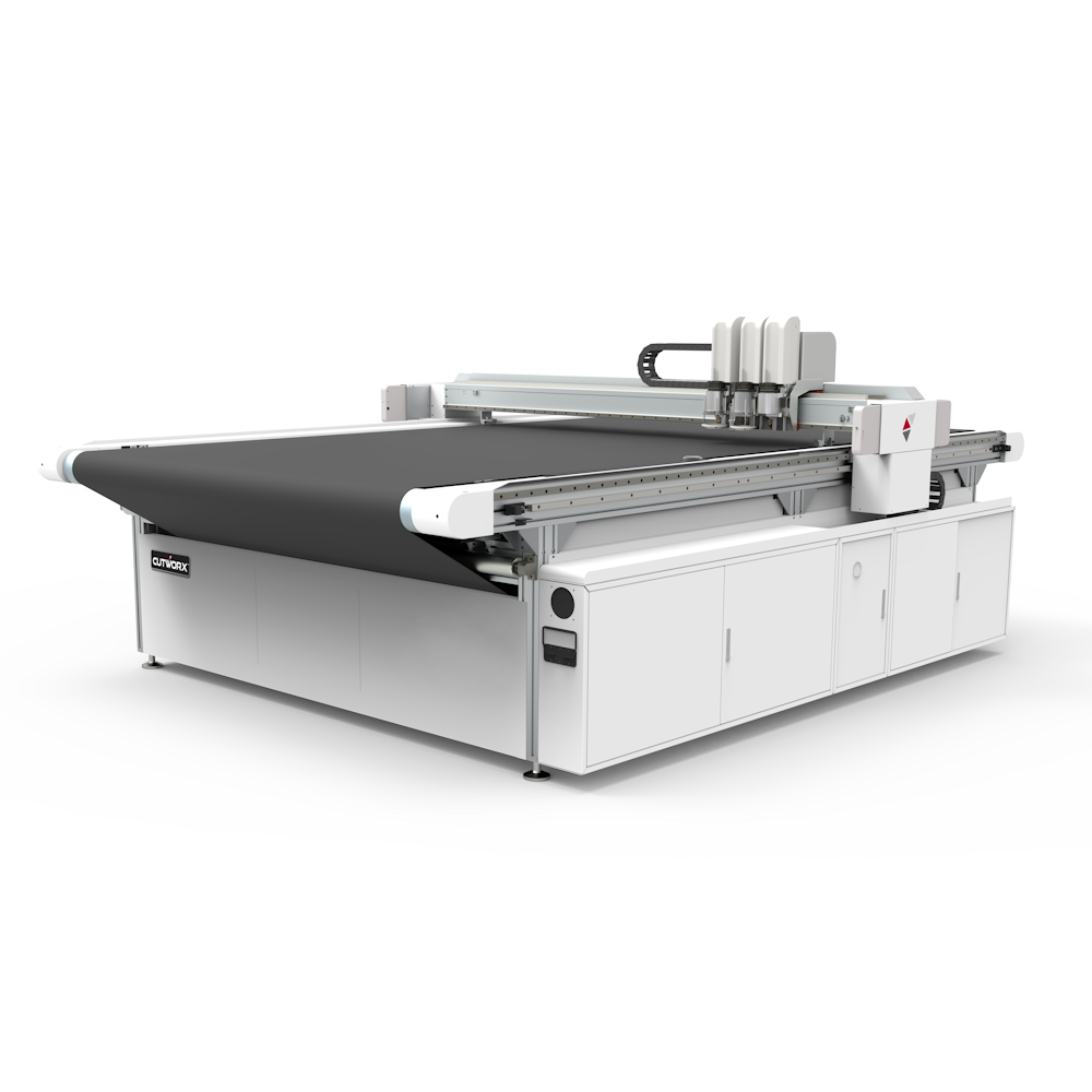 Apex Plus 5516 Digital Flatbed Cutter 63" x 217” Cutting Area