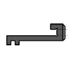 1.5 mm  Blade Clamp 2 for 1523/2029 Eclipse Series Digital Die Cutters