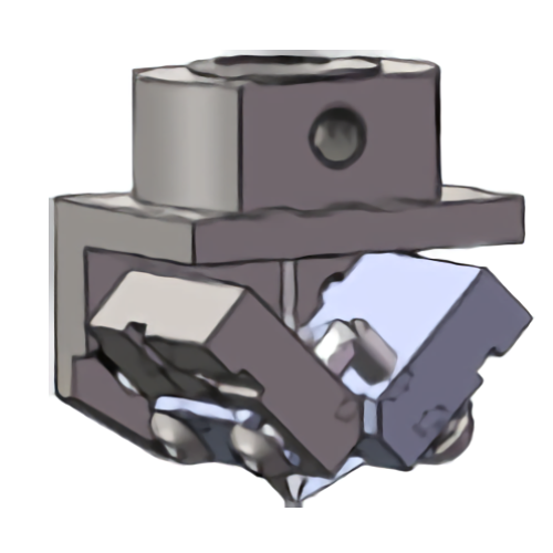 Double Edge V-Cut Tool Holder for E19-10 and E19-11 blades for Eclipse Series Digital Die Cutters