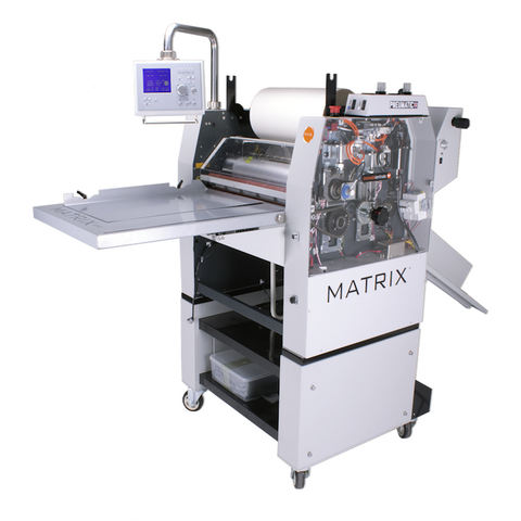 Matrix MX530P Pneumatic Laminator, Foiler & Spot UV Effects